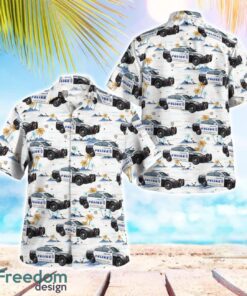 Dallas Police Department Texas Summer Hawaiian Shirt Product Photo 1