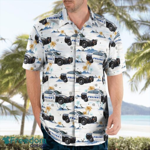 Dallas Police Department Texas Summer Hawaiian Shirt Product Photo 4