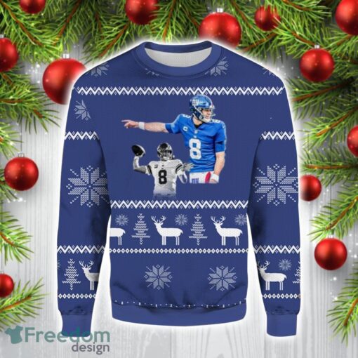 Daniel Jones Football Giants Christmas Gift Ugly Christmas Sweater For Men And Women Product Photo 1