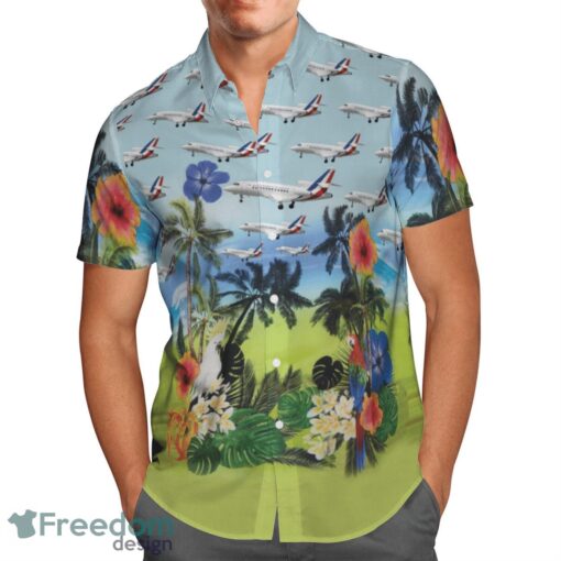 Dassault Falcon 900 France Hawaiian Shirt Product Photo 2