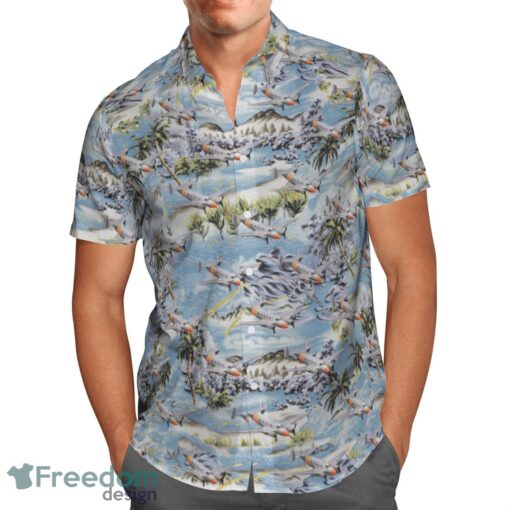 Dassault MD 315 Flamant France Hawaiian Shirt Product Photo 2