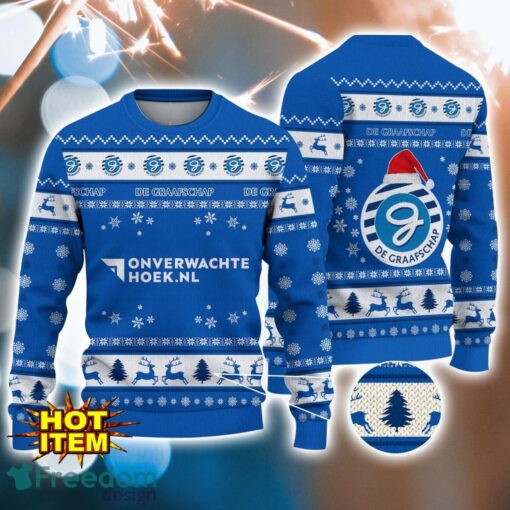 De Graafschap 3D Ugly Christmas Sweater For Men And Women Sport Fans Product Photo 1