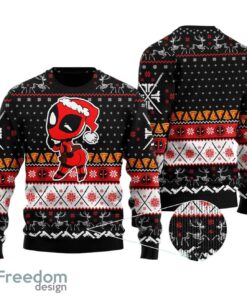 Deadpool 4 All-Over Print Christmas Sweater Gifts, Deadpool Gift Fan All-Over Print Christmas Sweater