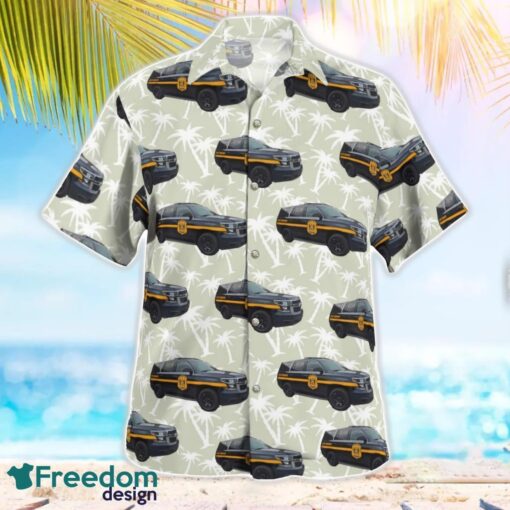 Delaware State Police Chevrolet Tahoe Hawaiian Shirt Beach Summer Shirt Product Photo 2