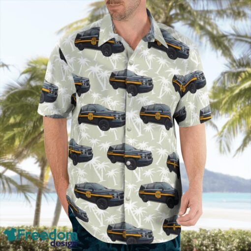 Delaware State Police Chevrolet Tahoe Hawaiian Shirt Beach Summer Shirt Product Photo 3