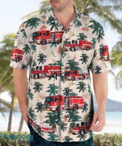 Delaware, Wilmington Fire Department Hawaiian Shirt Product Photo 4