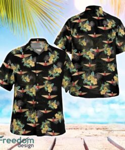 Delta Airlines Captain Pilot Wings Badge Beach Hawaiian Shirt Gift For Summer Holiday