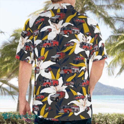 Deltona Fire Rescue, Florida Hawaiian Shirt Beach Summer Shirt Product Photo 2