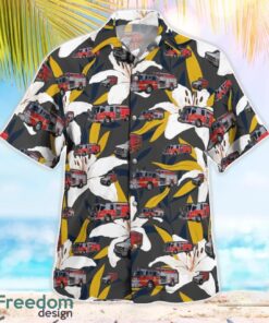 Deltona Fire Rescue, Florida Hawaiian Shirt Beach Summer Shirt Product Photo 3