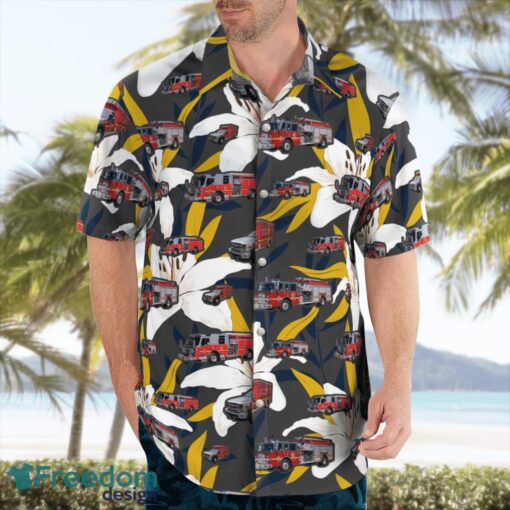 Deltona Fire Rescue, Florida Hawaiian Shirt Beach Summer Shirt Product Photo 4