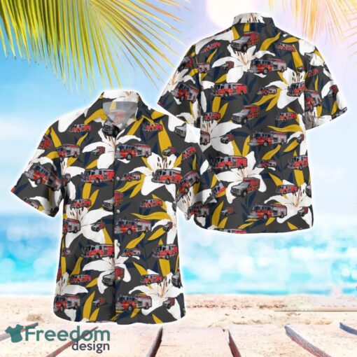 Deltona Fire Rescue, Florida Hawaiian Shirt Beach Summer Shirt Product Photo 1