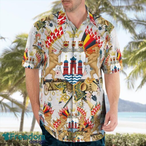 Denmark, Copenhagen Aloha Hawaiian Shirt Product Photo 3