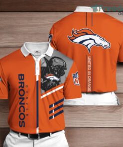 Denver Broncos 3D Polo Shirt For Fans