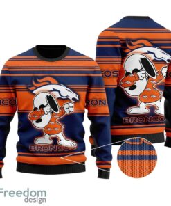 Denver Broncos3D Full Printed Christmas All Over Print  Sweater