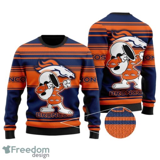 Denver Broncos3D Full Printed Christmas All Over Print Sweater Product Photo 1