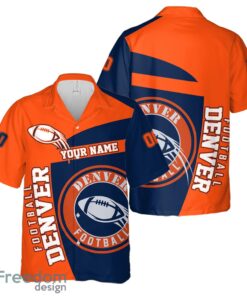 Denver Football Team Hawaiian Shirt And Shorts 3D Printed Team Gift