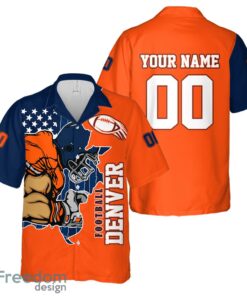 Denver personalized name and number Hawaiian Shirt And Shorts Team Beach Shirt Product Photo 2