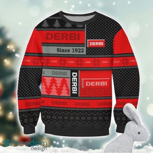 Derbi Logo Ugly Christmas Sweater For Fans Men And Women Christmas Gift Ideas Product Photo 2