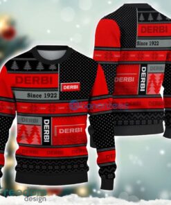 Derbi Logo Ugly Christmas Sweater For Fans Men And Women Christmas Gift Ideas