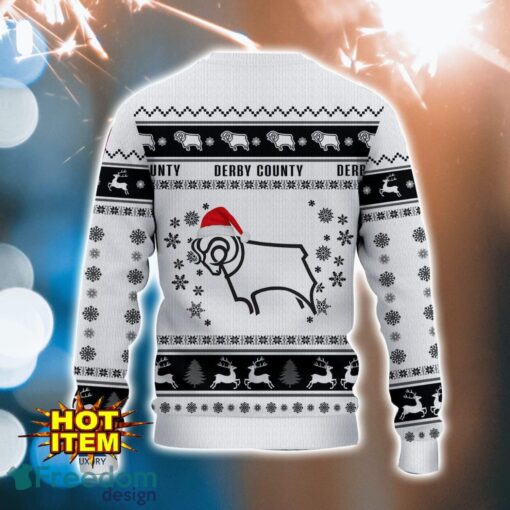 Derby County 3D Ugly Christmas Sweater For Men And Women Sport Fans Product Photo 3