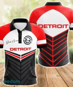 Detroit Diesel 3D Polo Shirt For Car Lover Golf Fans Gift Polo Shirt Custom Name