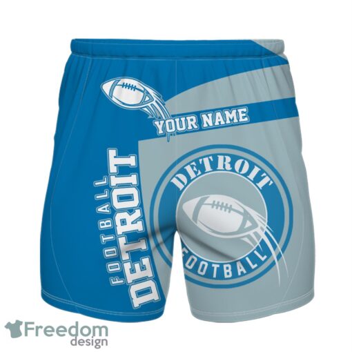 Detroit Football Team Hawaiian Shirt And Shorts 3D Printed Team Gift Product Photo 2