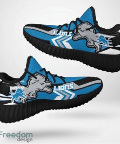 Detroit Lions Speedsters Yeezy Running Shoes For Fans Gift Men Women - Detroit Lions Speedsters Yeezy Boost Running Shoes_1