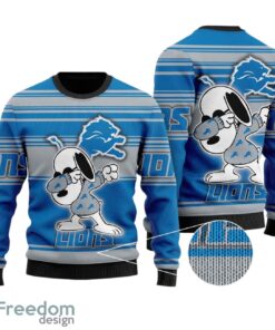 Detroit Lions3D Full Printed Christmas All Over Print  Sweater