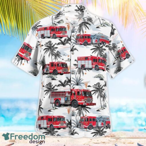 Detroit, Michigan, Detroit Fire Department Hawaiian Shirt Beach Shirt For Men And Women Product Photo 3