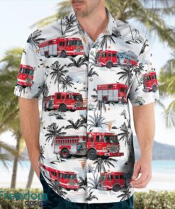 Detroit, Michigan, Detroit Fire Department Hawaiian Shirt Beach Shirt For Men And Women Product Photo 4