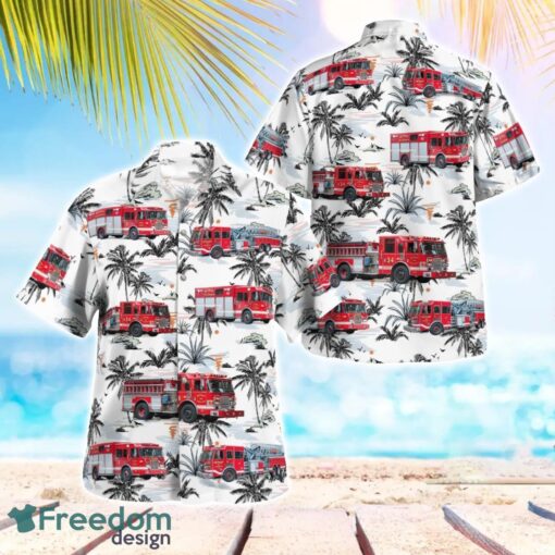 Detroit, Michigan, Detroit Fire Department Hawaiian Shirt Beach Shirt For Men And Women Product Photo 1