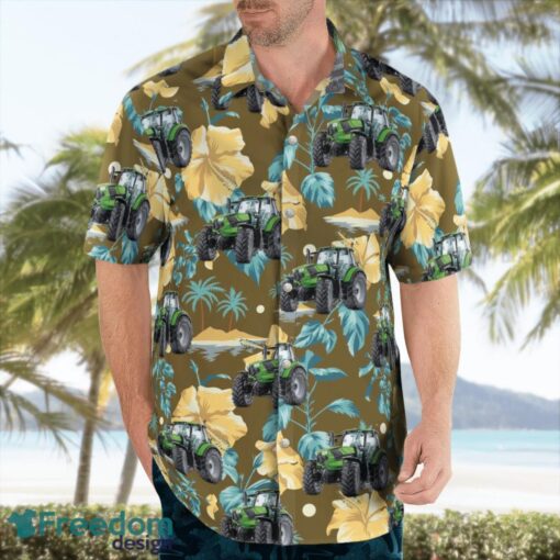 Deutz Fahr 6 SERIES AGROTRON Tractor Aloha Hawaiian Shirt Beach Gift Shirt Product Photo 4