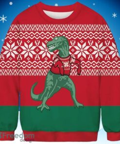 Dinosaur Christmas Full Over Print Gifts Christmas 3D Sweater Shirt