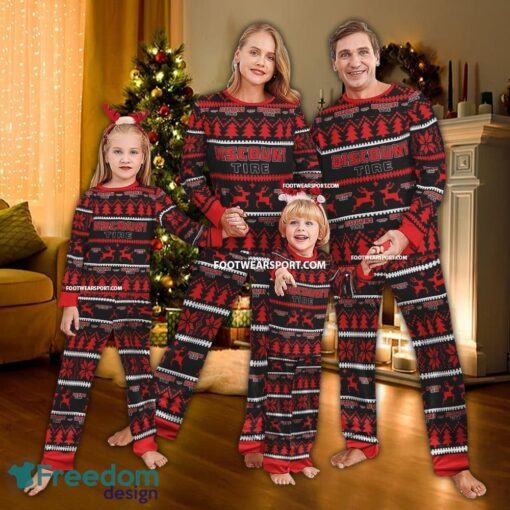 Discount Tire Ugly Christmas Pajamas Set Gift For Family - Discount Tire Ugly Christmas Pajamas Set Gift For Family