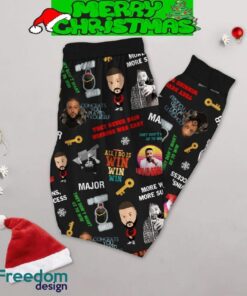 DJ Khaled Under The Tree Santa Christmas Fleece Pajamas Set For Christmas - DJ Khaled Under The Tree Santa Christmas Fleece Pajamas Set-2