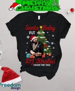 DJ Khaled Under The Tree Santa Christmas Fleece Pajamas Set For Christmas - DJ Khaled Under The Tree Santa Christmas Fleece Pajamas Set-3