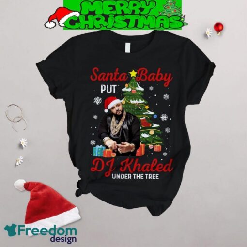 DJ Khaled Under The Tree Santa Christmas Fleece Pajamas Set For Christmas - DJ Khaled Under The Tree Santa Christmas Fleece Pajamas Set-3