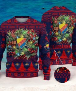 Djurgårdens IF Christmas Ugly Sweater 3D Gift For Men And Women