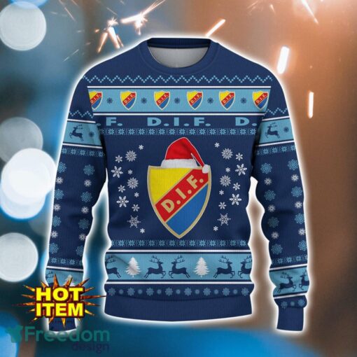 Djurgårdens IF Fotbollsförening 3D Ugly Christmas Sweater For Men And Women Sport Fans Product Photo 2