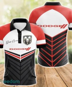 Dodge 3D Polo Shirt For Car Lover Golf Fans Gift Polo Shirt Custom Name