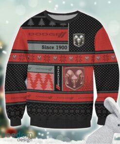 Dodge Logo Ugly Christmas Sweater For Fans Men And Women Christmas Gift Ideas Product Photo 2