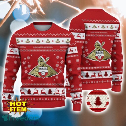 Doncaster Rovers 3D Ugly Christmas Sweater For Men And Women Sport Fans Product Photo 1