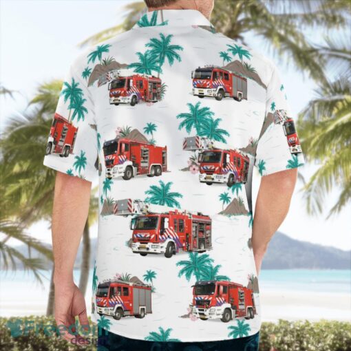 Dordrecht, Netherlands, Brandweer Zuid-Holland Zuid Hawaiian Shirt Beach Shirt For Men And Women Product Photo 2