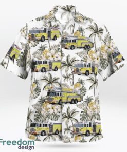 Downingtown, Pennsylvania, East Brandywine Fire Company Hawaiian Shirt Product Photo 3