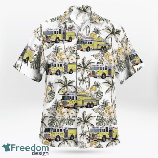 Downingtown, Pennsylvania, East Brandywine Fire Company Hawaiian Shirt Product Photo 3