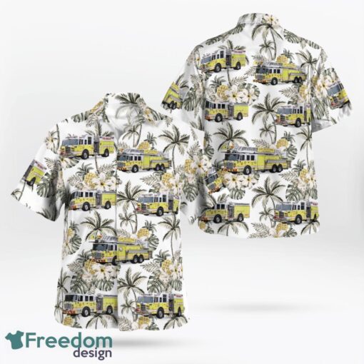 Downingtown, Pennsylvania, East Brandywine Fire Company Hawaiian Shirt Product Photo 1