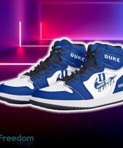 Duke Blue Devils Air Jordan Hightop Shoes New Custom Name For Fans Gift Sneaker - Duke Blue Devils Air Jordan Hightop Shoes Photo 5