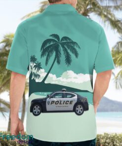 Dumfries Police Department Summer Hawaiian Shirt Product Photo 2