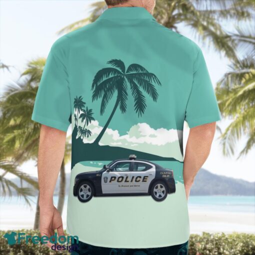 Dumfries Police Department Summer Hawaiian Shirt Product Photo 2