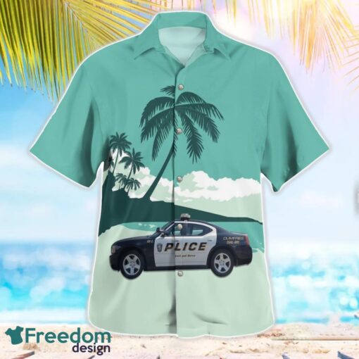 Dumfries Police Department Summer Hawaiian Shirt Product Photo 3